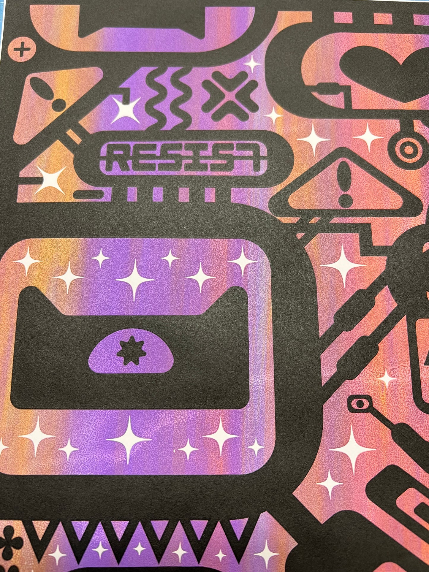 Telecats 3 purple and orange