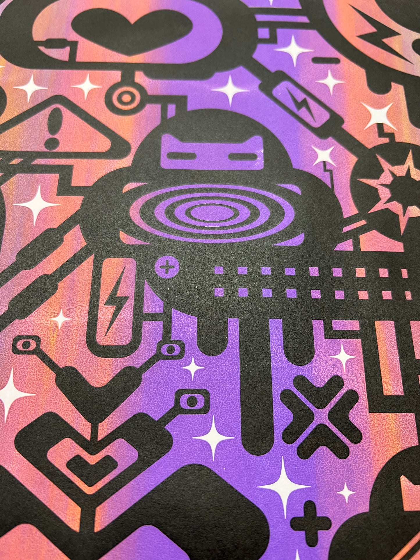 Telecats 3 purple and orange